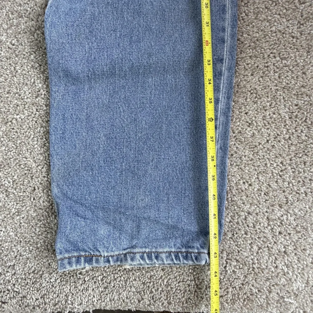 Y2K Levis 550 Jeans Mens 35x32 Medium Wash Blue Denim Regular Straight Pants